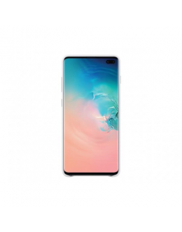 SAMSUNG Leather Cover white S10 Plus