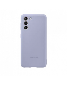Samsung S21 Silicone Cover Violet