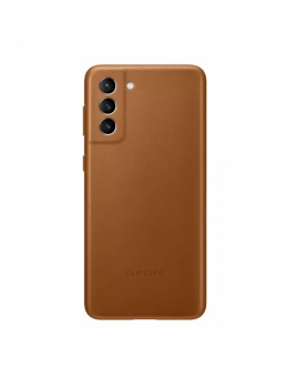 Samsung S21+ Leather Cover Brown Samsung S21+ Leather Cover Brown
