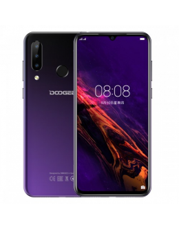 DOOGEE N20 6.3 Inch Octa Core 4GB RAM 64GB ROM Fingerprint Triple Rear Camera Dual SIM 4G Smartphone