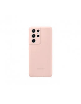 Samsung S21Ultra Silicone Cover Pink