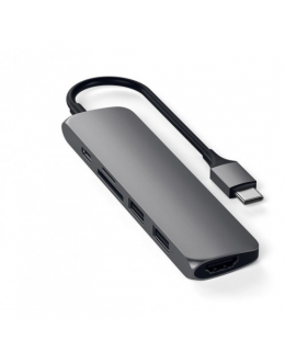 Satechi TYPE-C Slim Multimedia Adapter V2