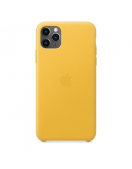 Apple iPhone 11 Pro Max Leather Case - Meyer Lemon (Seasonal Autumn 2019)