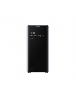 Samsung S10+ G975 Clear View Cover Black