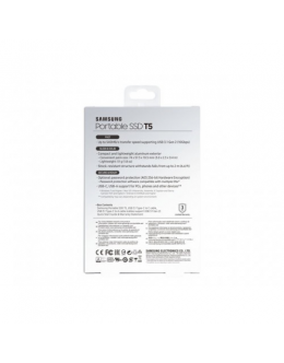 SAMSUNG SSD 2TB T5 external SSD Black