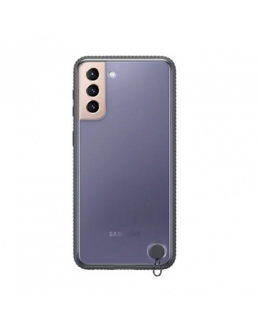 Samsung S21+ Clear Protective Cover Black