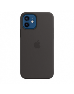 Apple iPhone 12/12 Pro Silicone Case with MagSafe - Black