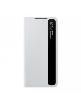 Samsung S21 Smart Clear View Cover Light Gray