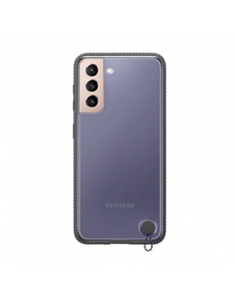 Samsung S21 Clear Protective Cover Black