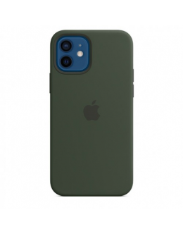 Apple iPhone 12/12 Pro Silicone Case with MagSafe - Cypress Green (Seasonal Fall 2020)