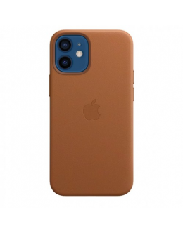 Apple iPhone 12 mini Leather Case with MagSafe - Saddle Brown