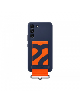 Samsung S22 S901 Silicone Cover with Strap