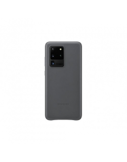 Samsung Galaxy S20 Ultra Leather Cover Gray