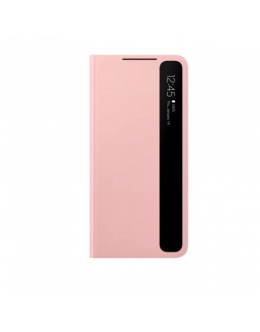 Samsung S21+ Smart Clear View Cover Pink