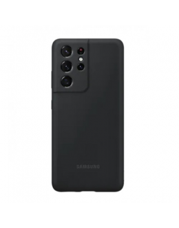 Samsung S21Ultra Silicone Cover Black Samsung S21Ultra Silicone Cover Black