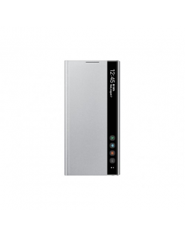Samsung Note 10 Clear View Cover Silver