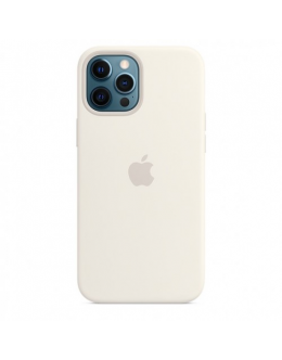 Apple iPhone 12 Pro Max Silicone Case with MagSafe - White