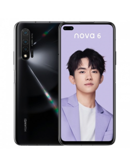Huawei Nova 6 6.57 Inch 8GB RAM 256GB ROM NFC Fingerprint Face ID Quad Rear AI Camera Dual Selfie Camera Dual SIM 5G Smartphone