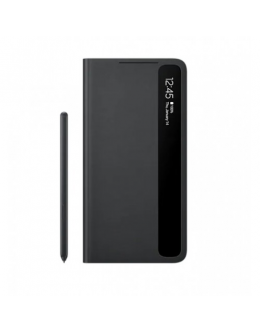 Samsung S21Ultra Smart Clear View Cover with S Pen Black