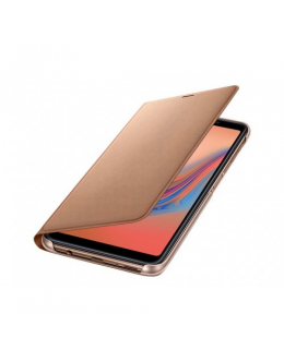 SAMSUNG Wallet Cover for A7 2018 gold SAMSUNG Wallet Cover for A7 2018 gold