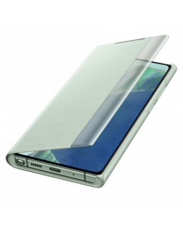 Samsung Note 20 Clear view cover Mystic Green