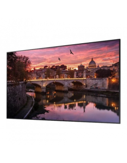 SAMSUNG QB65R-B 65inch UHD/4K 16:9 edge-LED 350nits Speakers 2x10W black DVI-D 2xHDMI 2.0 RS232 in/out USB 2.0x2 WiFi 2.4GH