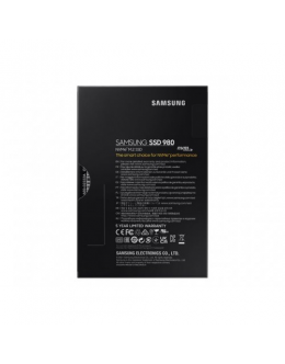 SAMSUNG 980 SSD 500GB M.2 NVMe PCIe 3.0 3.100 MB/s read 2.600MB/s write