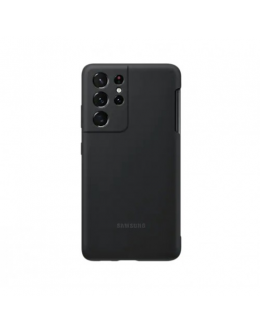 Samsung S21Ultra Silicone Cover with S Pen Black