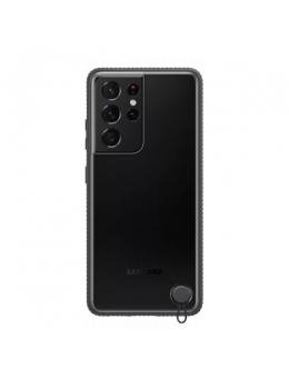Samsung S21Ultra Clear Protective Cover Black
