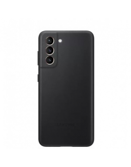 Samsung S21 Leather Cover Black Samsung S21 Leather Cover Black