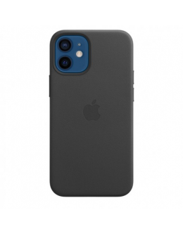 Apple iPhone 12 mini Leather Case with MagSafe - Black