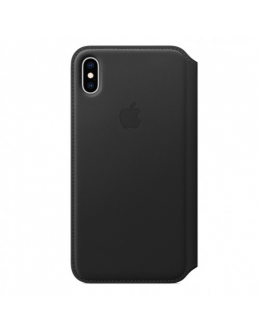 Apple iPhone XS Max Leather Folio - Black