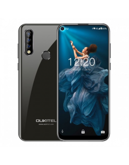 OUKITEL C17 Pro 6.35 Inch Octa Core 4GB RAM 64GB ROM Fingerprint Face ID Triple Camera Dual SIM 4G Smartphone