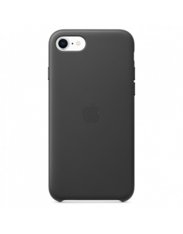 Apple iPhone SE2 Leather Case - Black