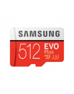 Samsung 512GB micro SD Card EVO+ with Adapter