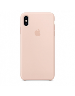 Apple iPhone XS Max Silicone Case - Pink Sand