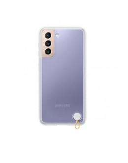 Samsung S21 Clear Protective Cover White