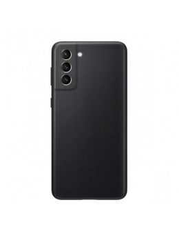 Samsung S21+ Leather CoverBlack Samsung S21+ Leather CoverBlack