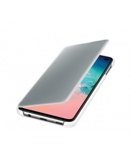 SAMSUNG Clear View Cover white S10 Edge