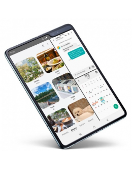 Samsung Galaxy Fold 7.3 Inch 12GB RAM 512GB ROM NFC Fingerprint Triple Rear Camera Dual Selfie Camera 4G Smartphone