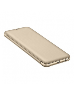 SAMSUNG Galaxy A6+2017 Wallet Cover Gold