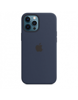 Apple iPhone 12 Pro Max Silicone Case with MagSafe - Deep Navy