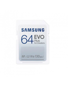 Samsung 64GB SD Card EVO Plus with Adapter