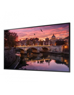 SAMSUNG QB85R-B 85inch UHD/4K 16:9 edge-LED 350nits Speakers 2x10W black DVI-D 2xHDMI 2.0 RS232 in/out USB 2.0x2 WiFi 2.4GHz