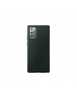 Samsung Note 20 Leather Cover Green